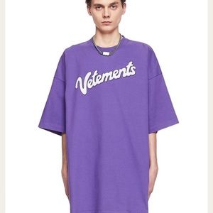 Vetements
Men's Purple Milk T-shirt oversize